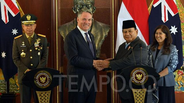 Prabowo Subianto Kunjungan Kerja ke Australia