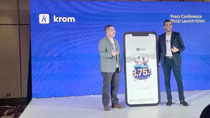 Krom Bank Indonesia Hadirkan Layanan Lembaga Keuangan Digital untuk Bantu Anak Muda Menabung