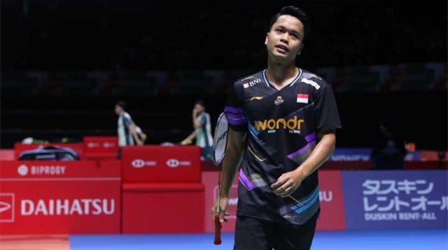 Japan Open 2024: Anthony Sinisuka Ginting Mundur lantaran Cidera Engkel Kaki Kiri