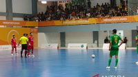 Sumut ditahan imbang 3-3 oleh NTT di area futsal PON