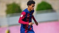 Joao Mendes de Assis Moreira, putra legenda Brasil Ronaldinho, secara resmi meninggalkan tim Barcelona untuk bergabung dengan klub Inggris