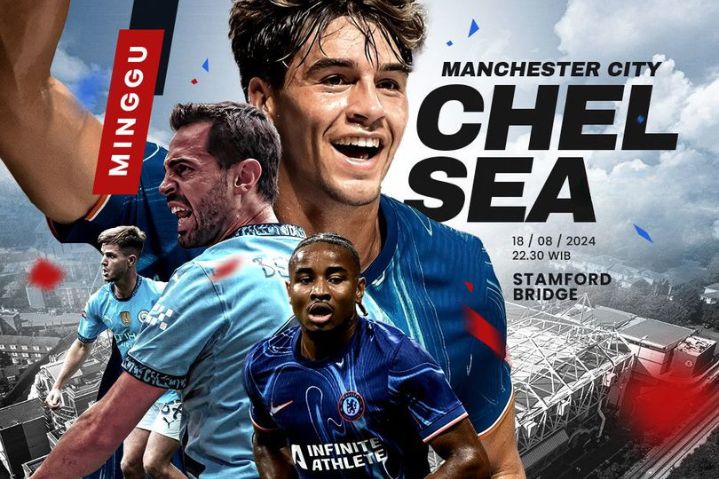 Prediksi Chelsea vs Manchester City yang akan berjumpa di pekan ke-1 Premier League 2024/2025. Pertandingan antara Chelsea vs Manchester City