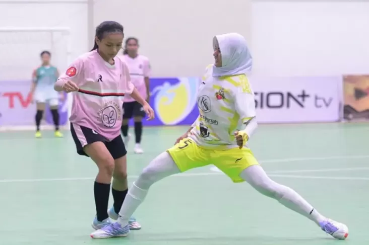 Hasil Kejuaraan Futsal Nusantara Putri 2024: Karmila Sari Futsal Porak-porandakan Gawang FC Junior 3-0