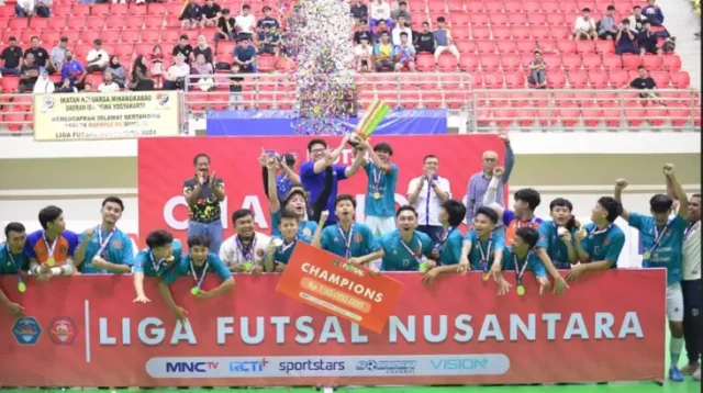 Kuda Laut Nusantara Ibukota Indonesia lalu Rafhely Futsal Sumatera Barat Resmi Promosi ke Kompetisi Futsal Profesional 2024/2025