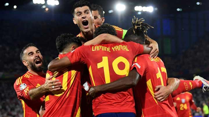 Hasil UEFA Nations League: Main 10 Orang, Timnas Spanyol Kalahkan Swiss 4-1, Fabian Ruiz Bikin Brace