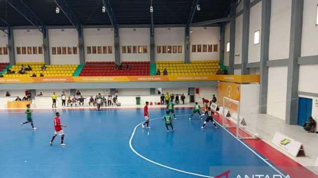 NTT bungkam Jawa Timur 6-4 pada laga perdana futsal PON