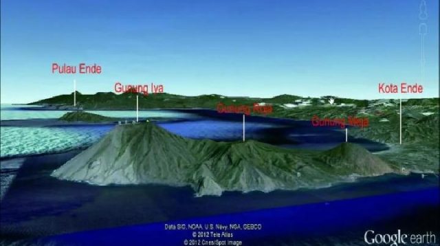 Badan Geologi Menaikkan Status Gunung Iya di dalam tempat NTT Menjadi Waspada