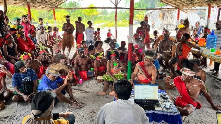 Begini Cara Tim Gabungan Konservasi Bantu Verifikasi Penetapan Hutan Adat di dalam pada Sorong Selatan